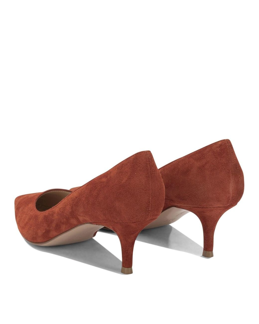 Gianvito Rossi Brown "Gianvito 55Mm" Pumps
