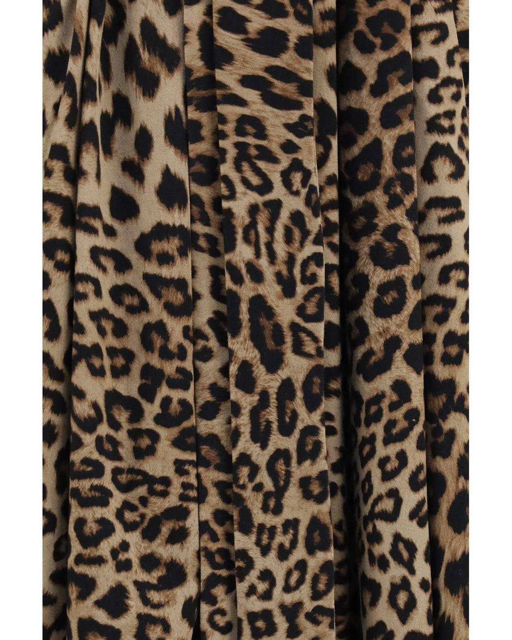Ella Multicolor Leopard-Print Long-Sleeved Dress