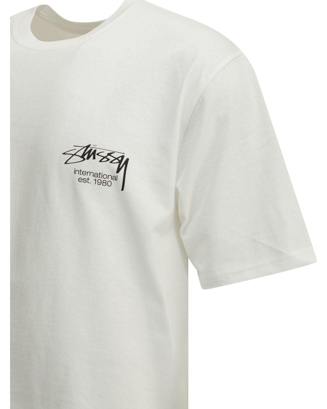 Stussy White T-Shirt for men
