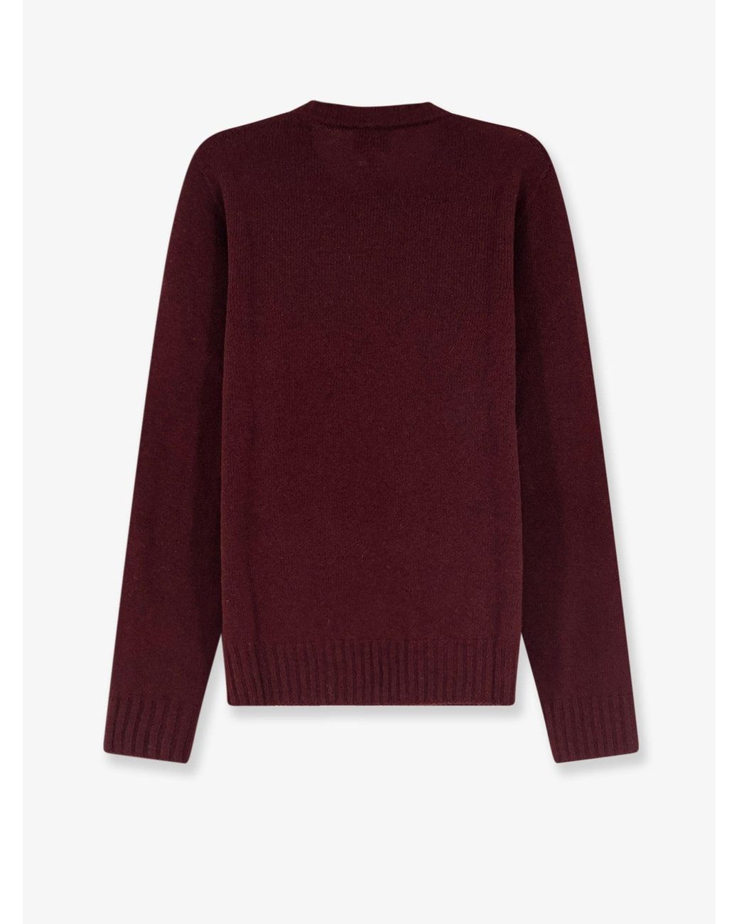 Alysi Purple Merino Wool Cashmere Sweater
