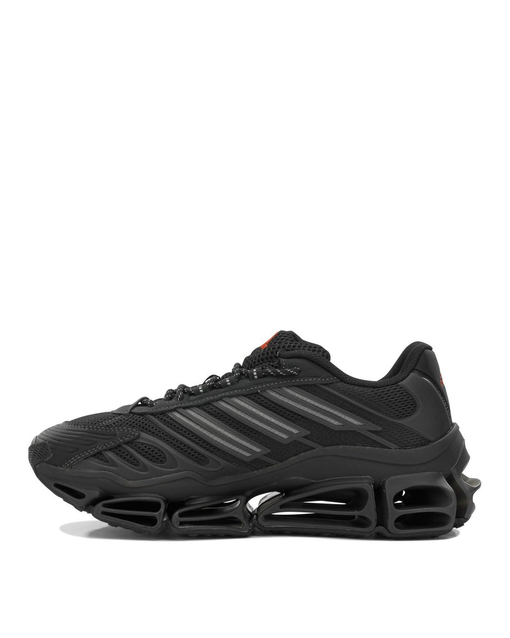 Adidas Originals Black Megaride Ag Fabric Rubber Sneakers for men
