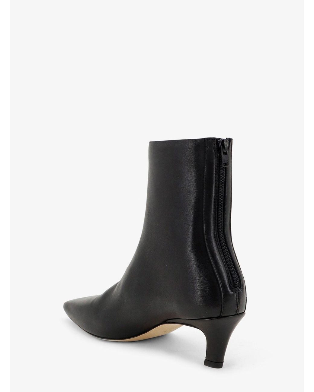 Totême White Leather Boots
