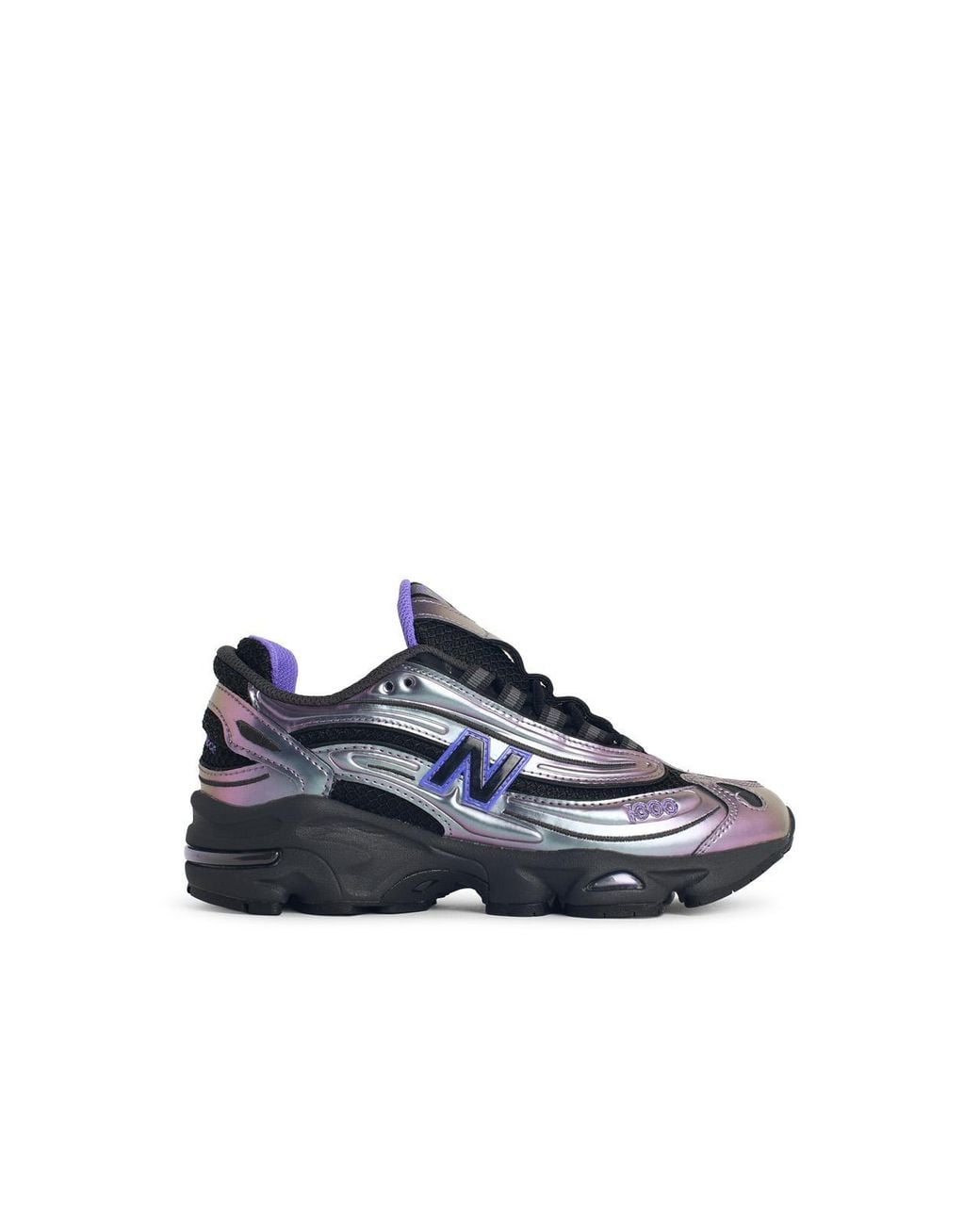 New Balance Blue 1000 Embossed-Logo Sneakers