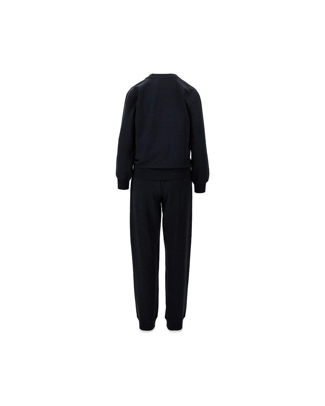 EA BODYWEAR Black Two-Piece Sporty Set