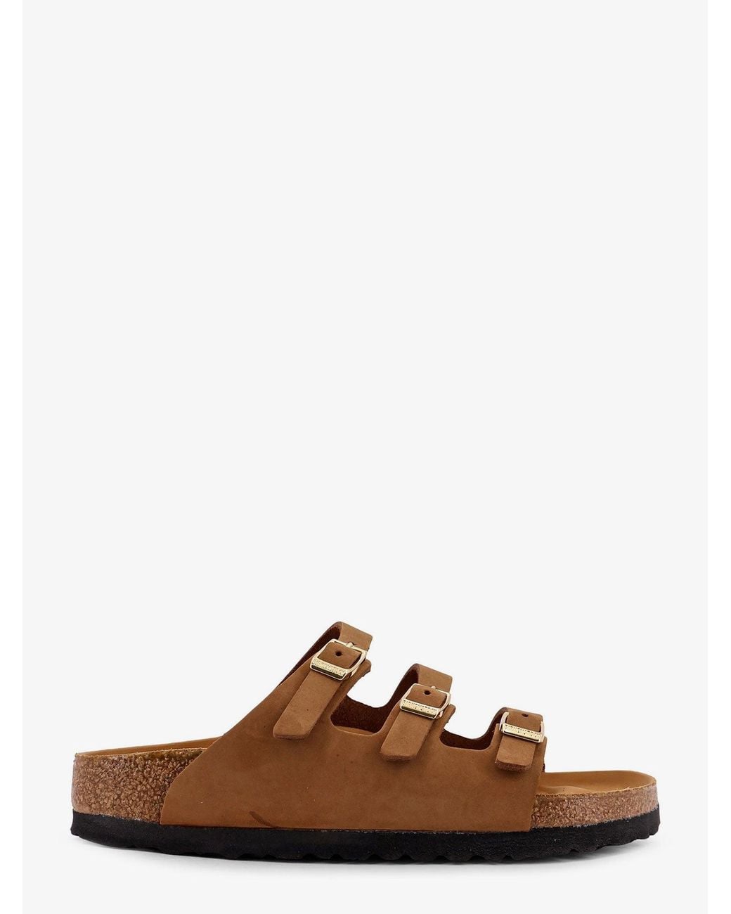 Birkenstock Brown Florida Suede Sandals