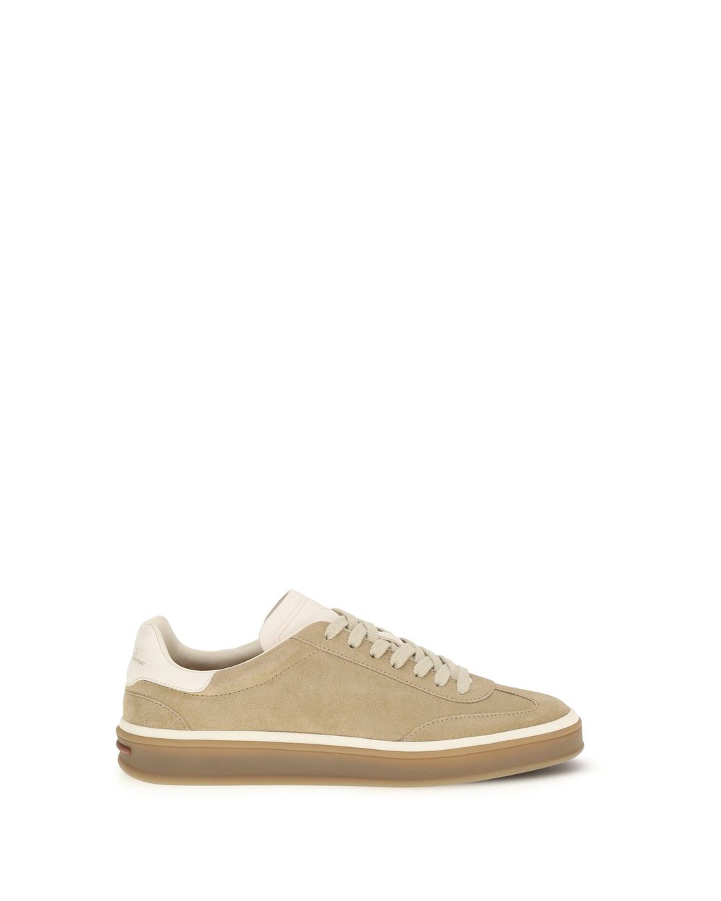 Loro Piana Natural Suede Tennis Walk Sneakers