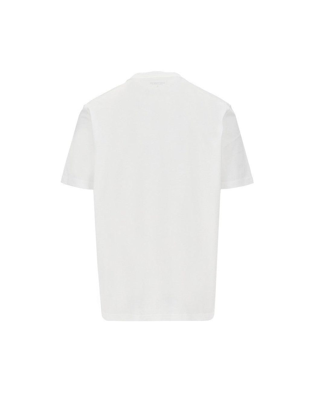 Carhartt White 'Small Heart' Cotton T-Shirt for men