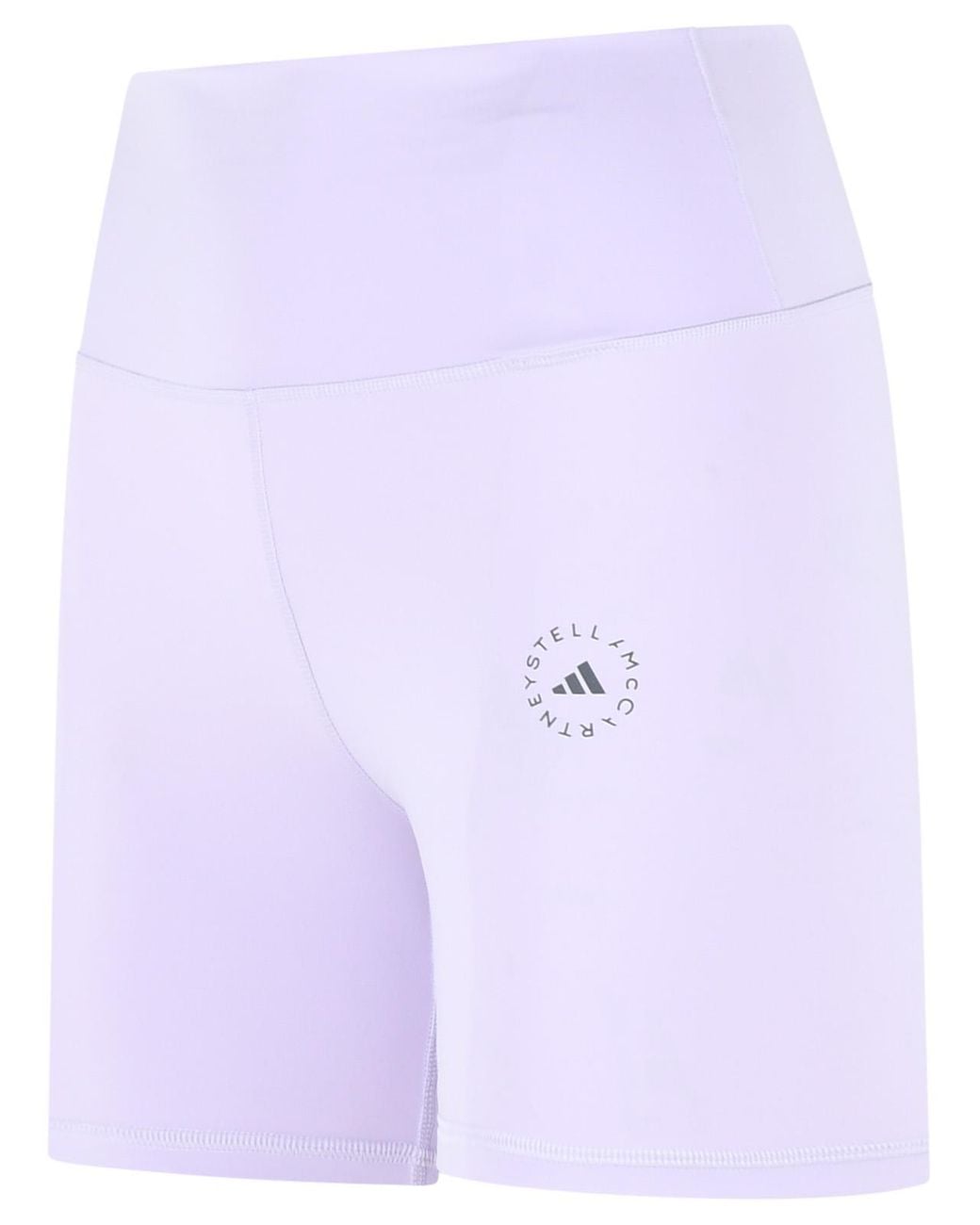 Adidas By Stella McCartney Purple 'Tst' Lilac Polyester Blend Shorts