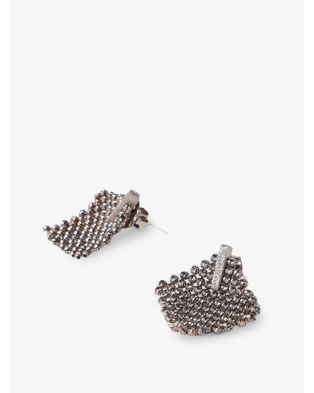 Brunello Cucinelli Metallic Monili Earrings