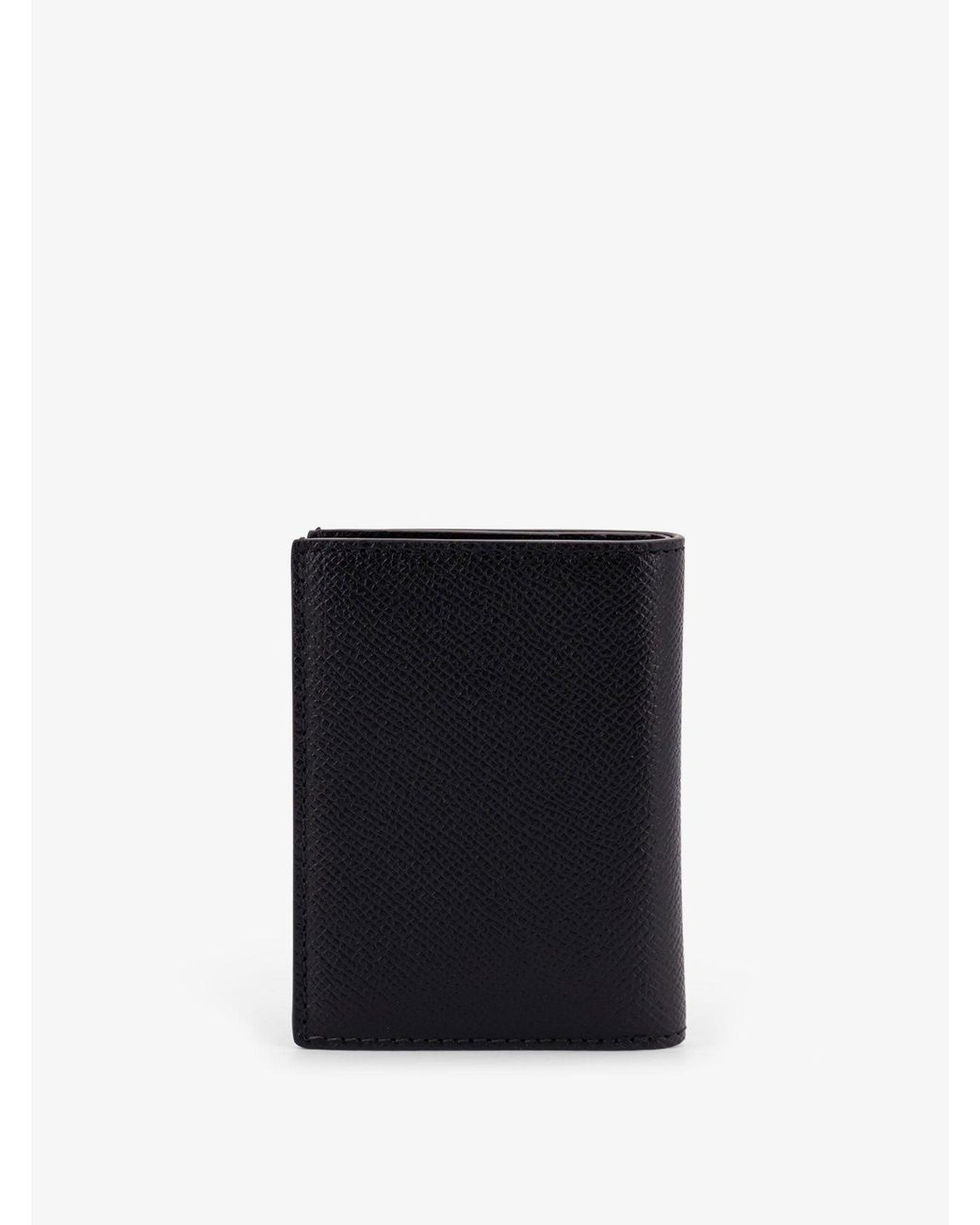 Tom Ford Black Leather Cardholder With Logo for men