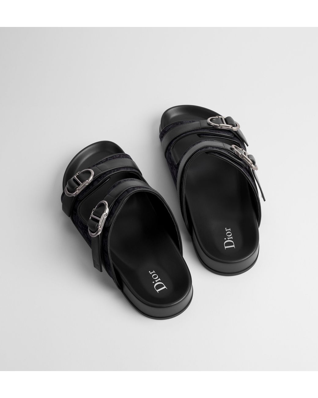 Dior Black Aqua Sandals for men