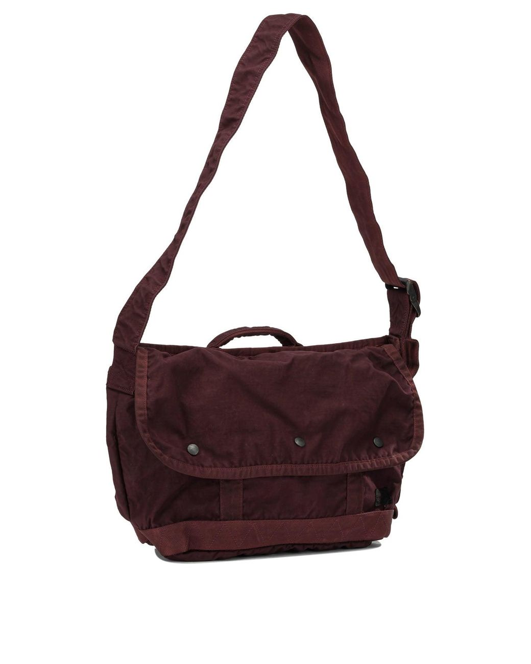 PORTER-YOSHIDA & CO Purple Porter-Yoshida & Co Crag Messenger Large Shoulder Bag Bordeaux for men