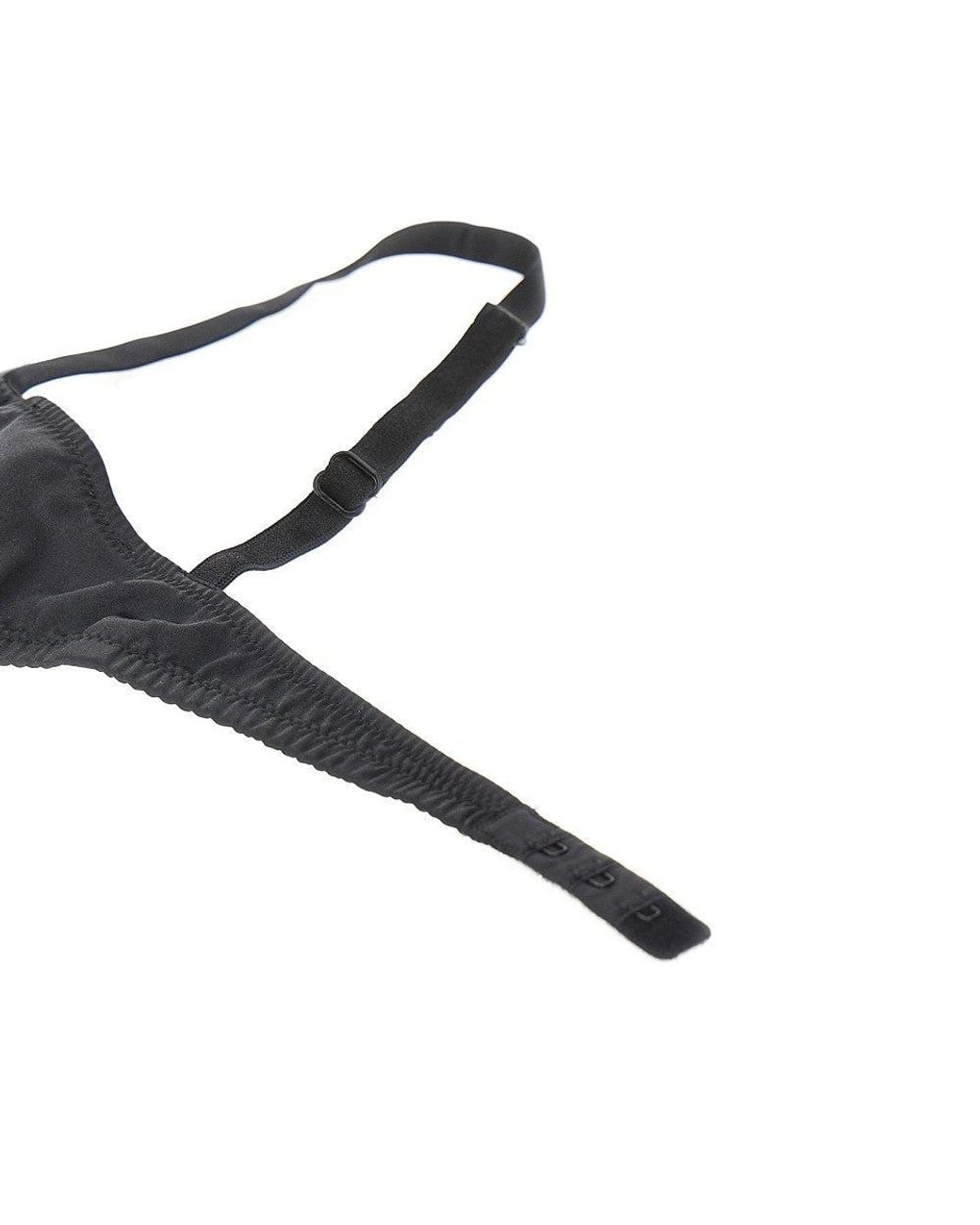 Dolce & Gabbana Black Satin And Lace Balconette Bra