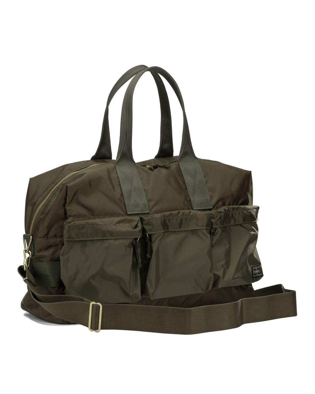 PORTER-YOSHIDA & CO Green Porter-Yoshida & Co Force 2Way Duffle Bag for men
