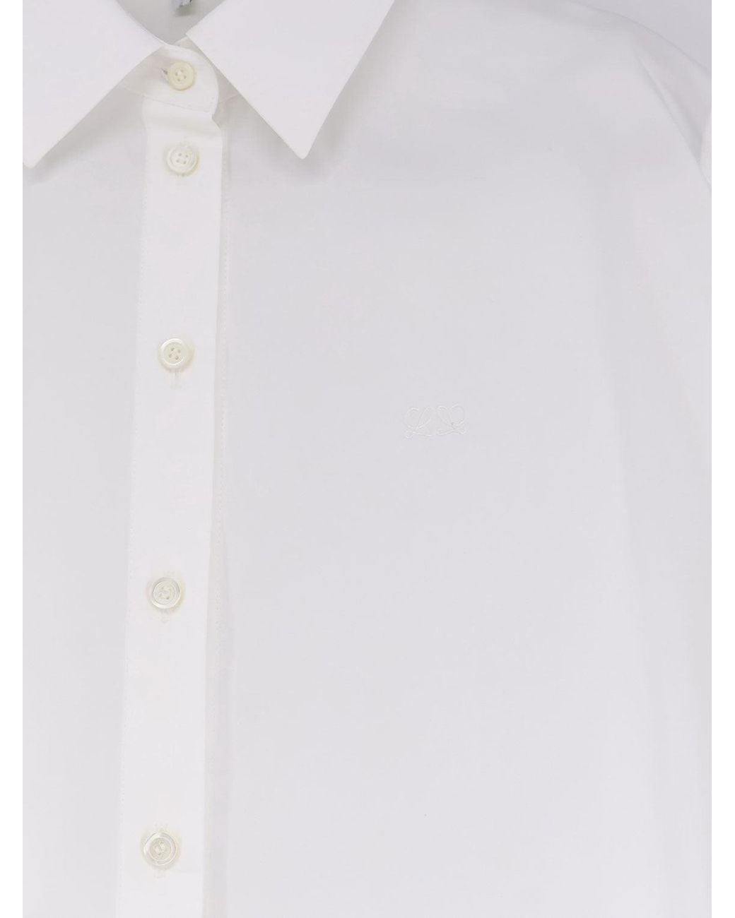 Loewe White Cotton Shirt