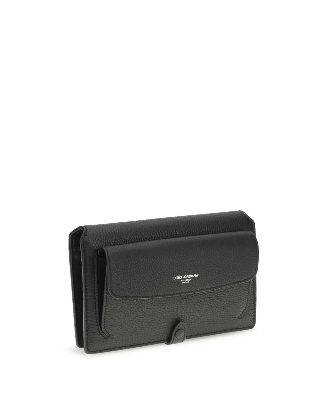 Dolce & Gabbana Black Dolce & Gabbana Calfskin Crossbody Minibag for men