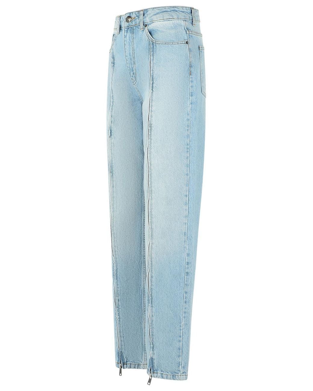 ROTATE BIRGER CHRISTENSEN Blue Light Denim Jeans