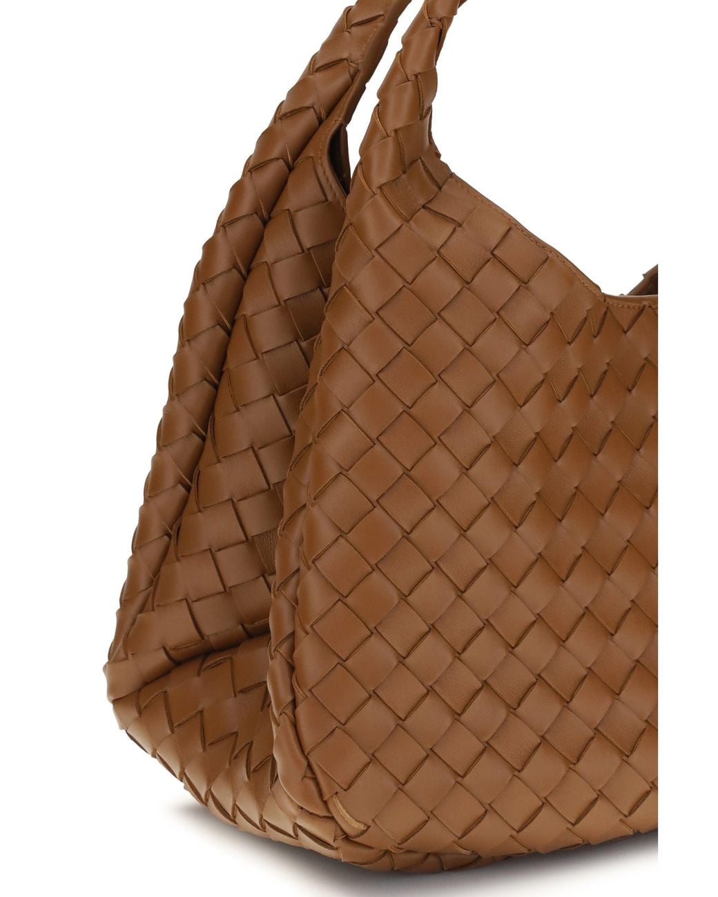 Bottega Veneta Brown Shoulder Bag Campana Lamb (Ovis Aries)