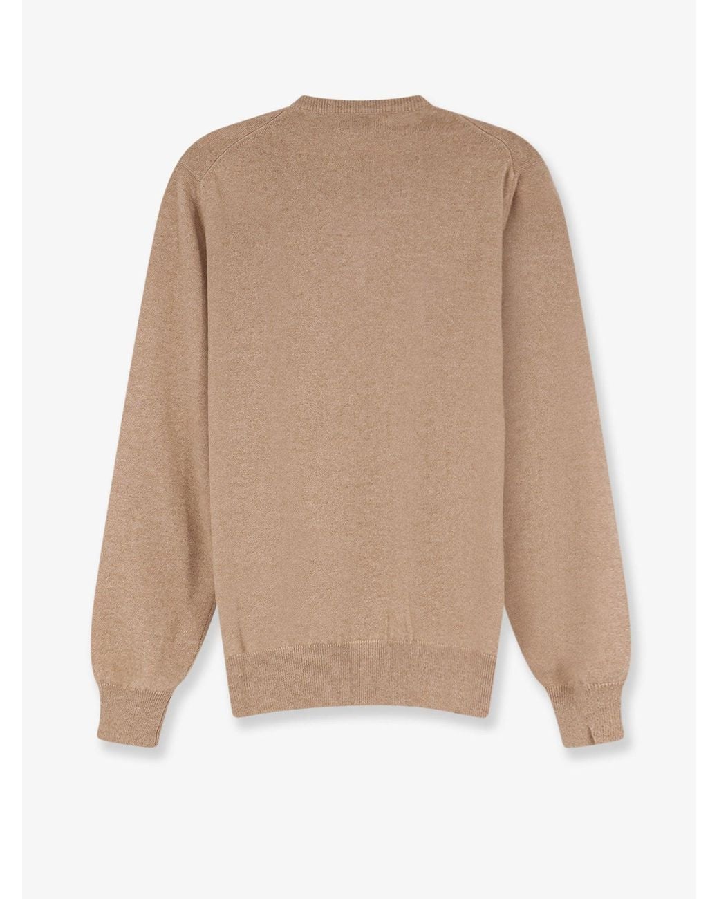 Brunello Cucinelli White Cashmere Sweater for men