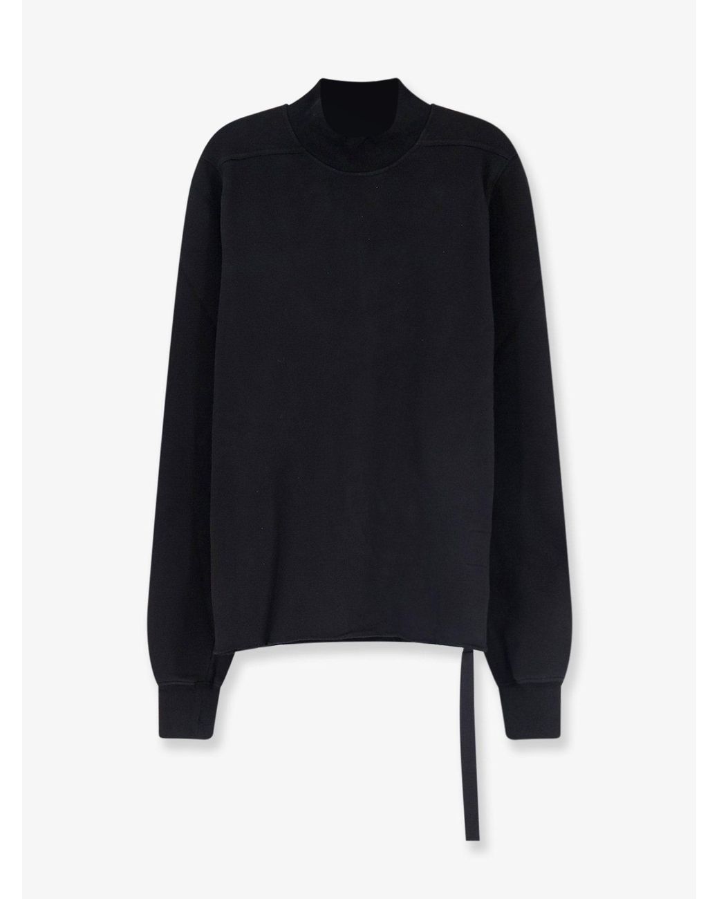 Rick Owens Blue Headon Cotton Sweater for men