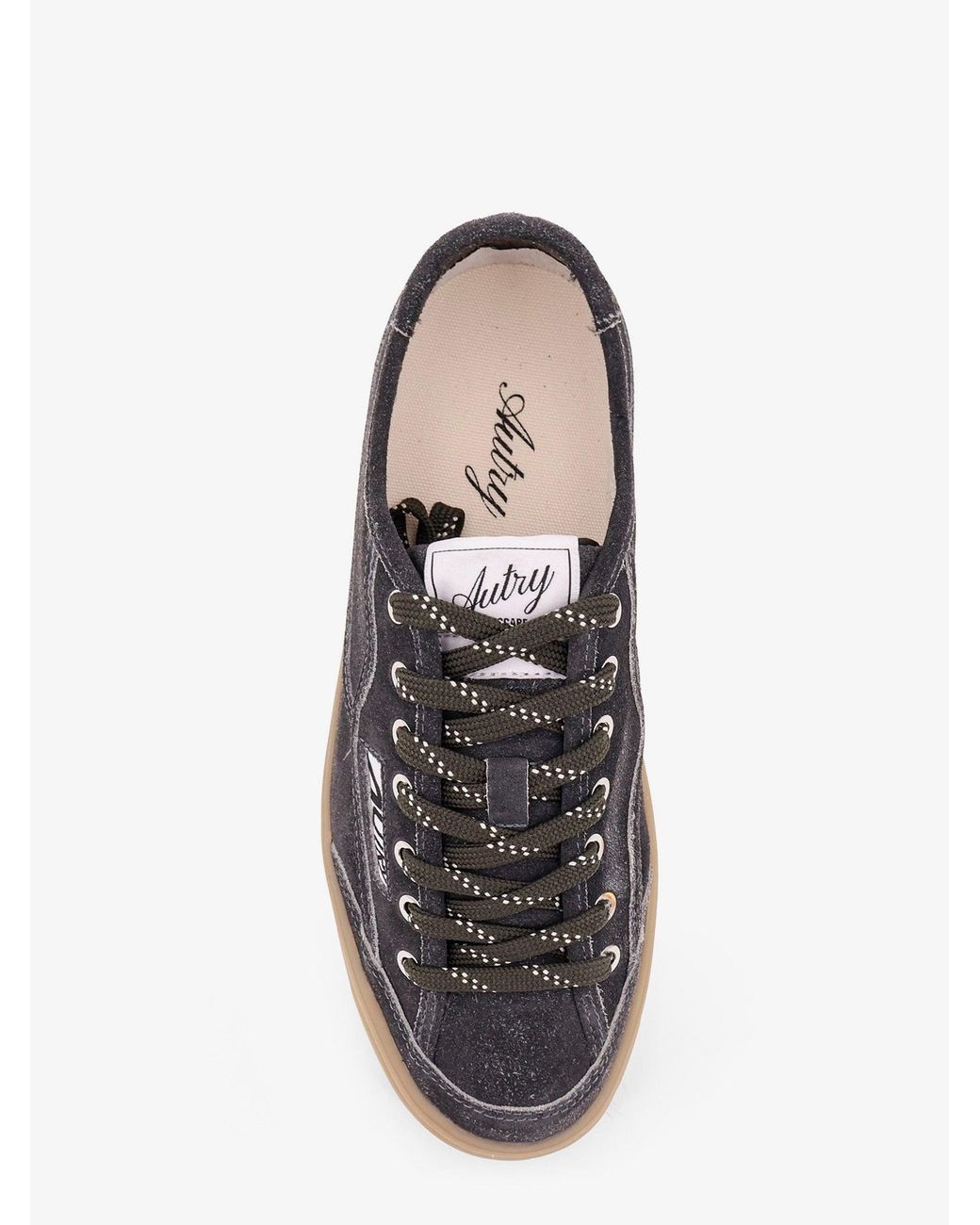 Autry Black Windscape Low Suede Sneakers