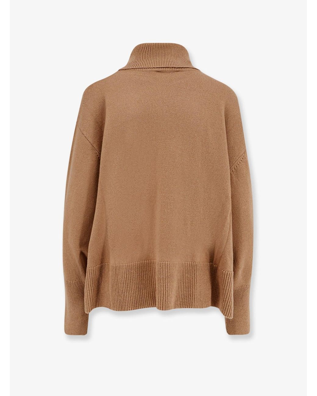 Axel Arigato Brown Wool Blend Turtleneck Sweater