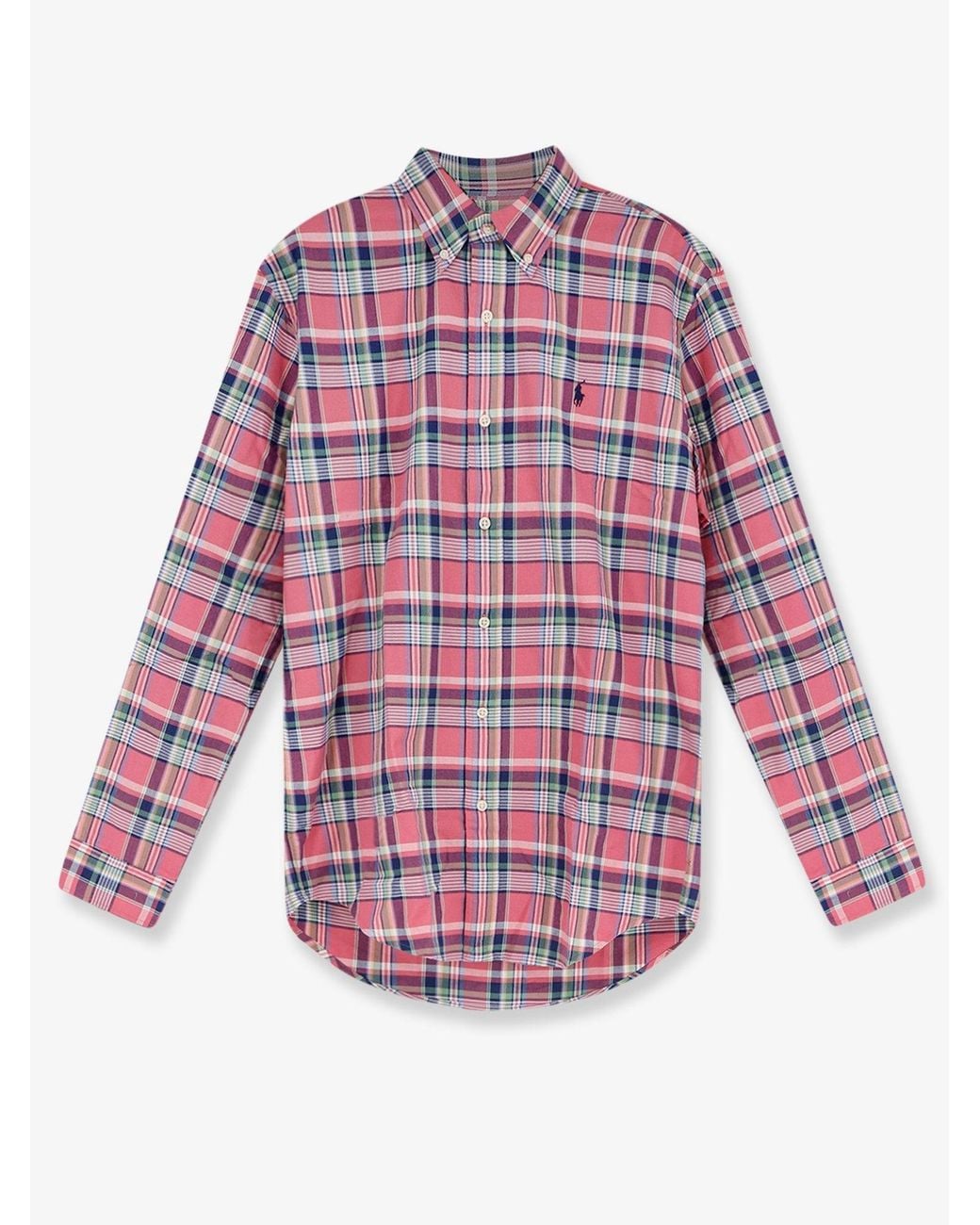 Polo Ralph Lauren Red Checked Button-Up Shirt for men