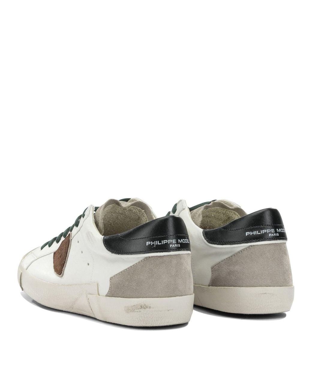 Philippe Model White Sneakers & Slip-On