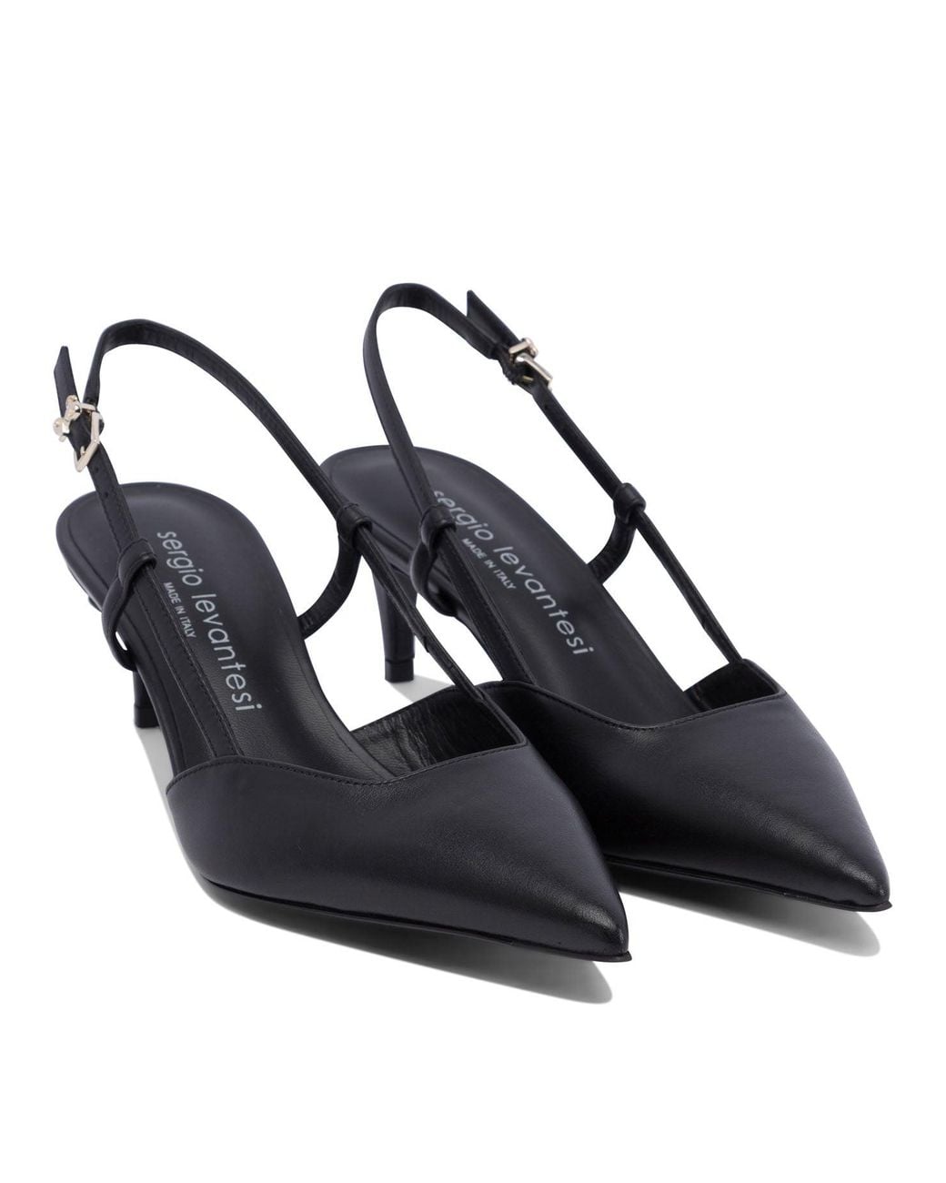 Sergio Levantesi Black Heeled Shoes