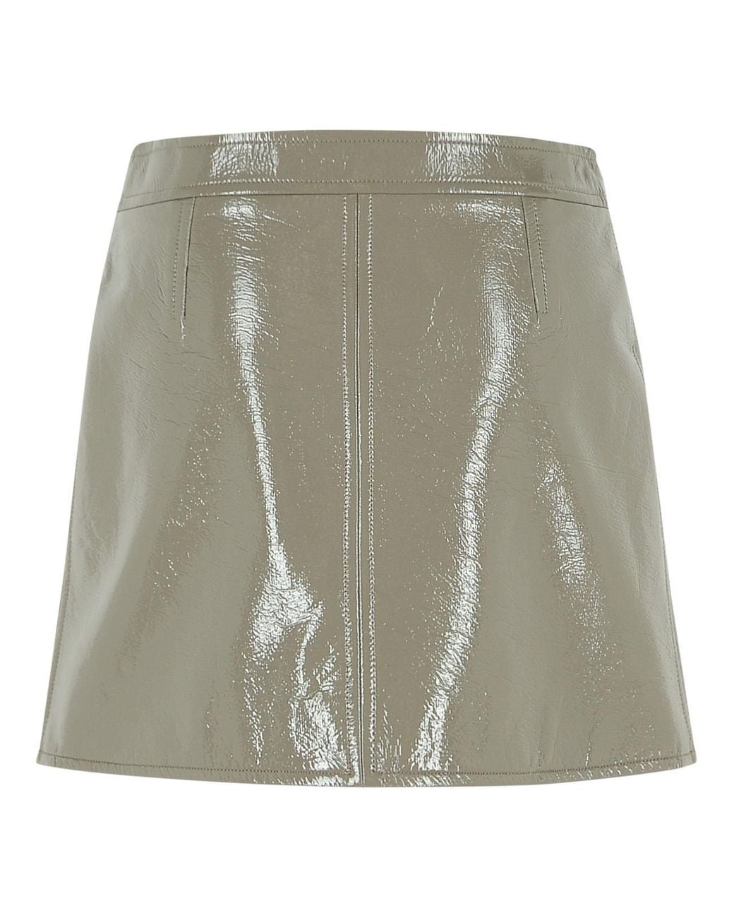 Courreges Multicolor 'Reedition' Polyester Blend Miniskirt