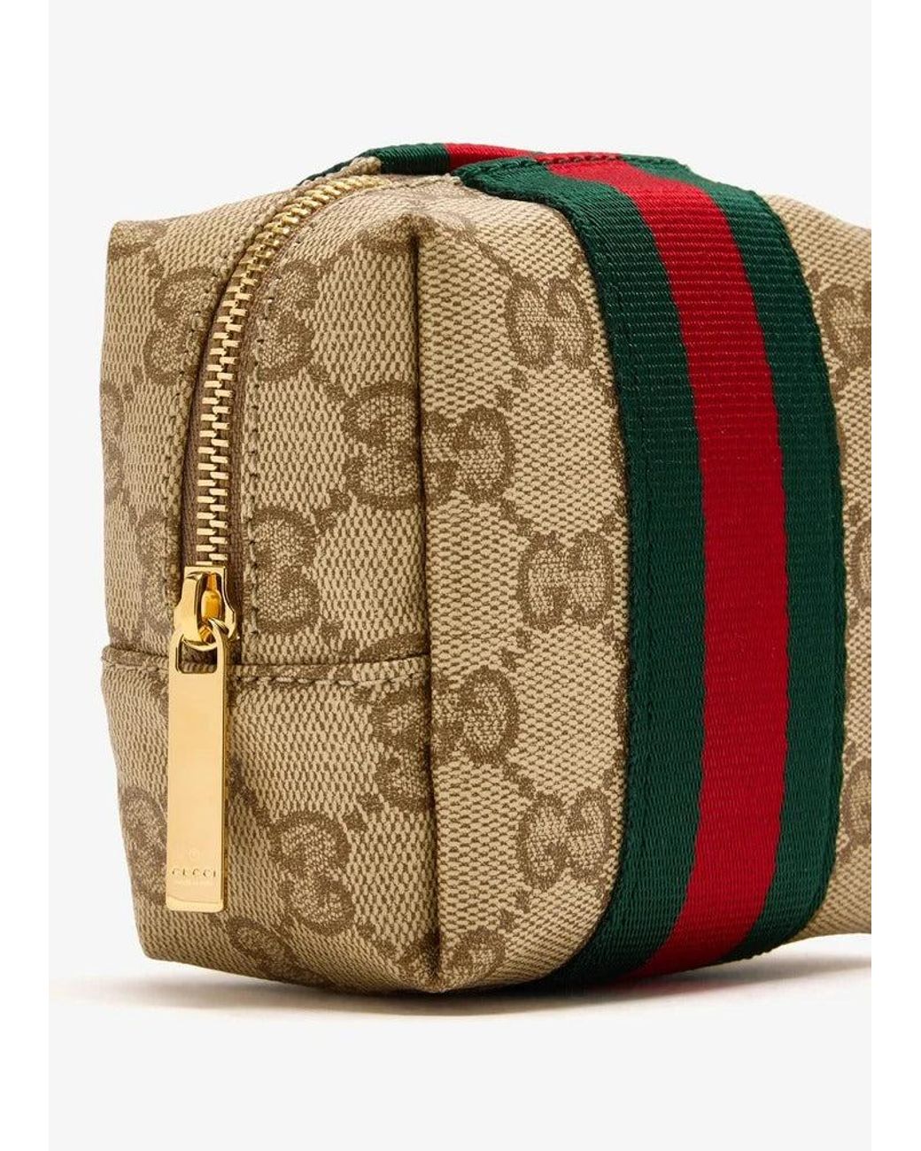 Gucci Natural Mini Gg Cosmetic Case