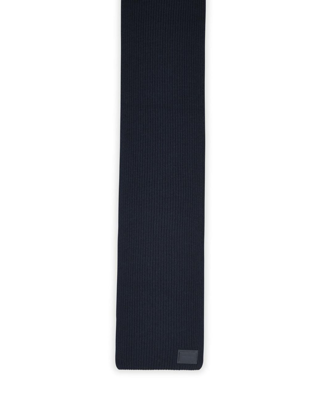 Dolce & Gabbana Blue Dolce & Gabbana 'Dg' Patch Scarf