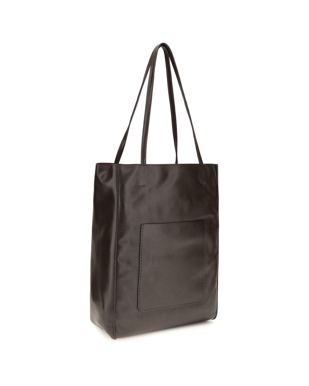 Phoebe Philo Black Paper Tote Bag Choc