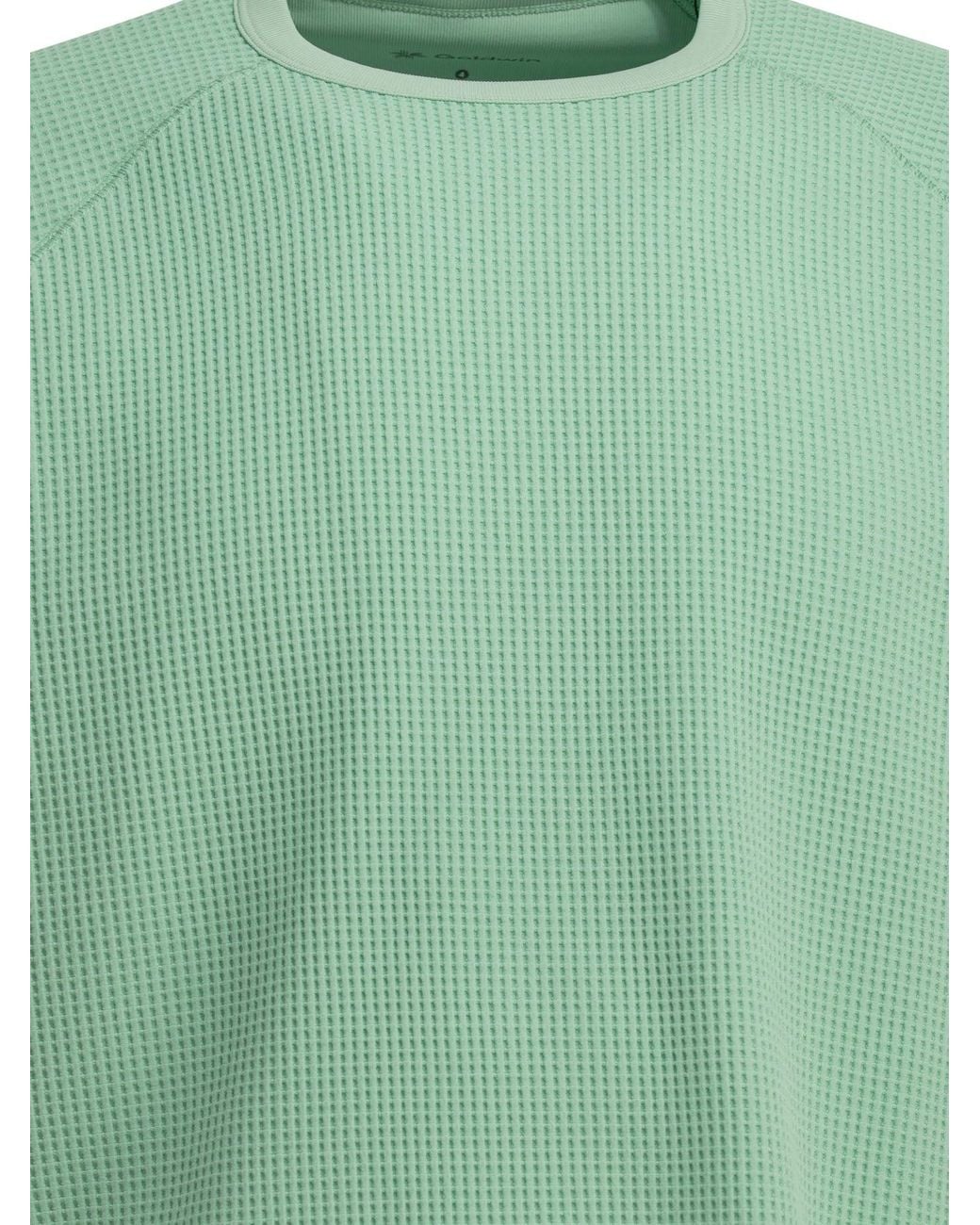 Goldwin Green "Wf Light" Crew-Neck T-Shirt for men