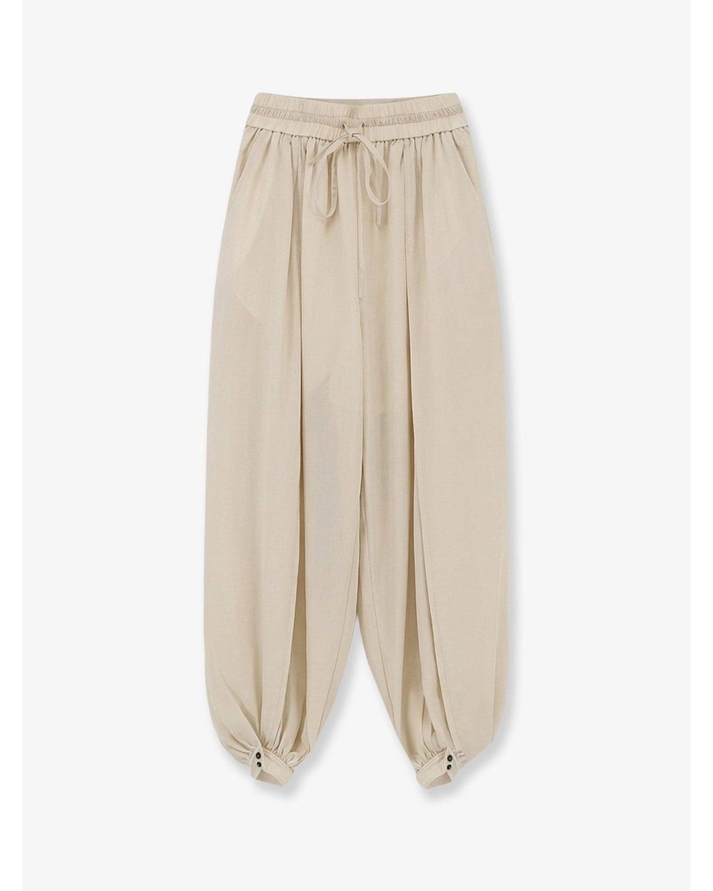 LAMRONS Natural Cotton Trousers