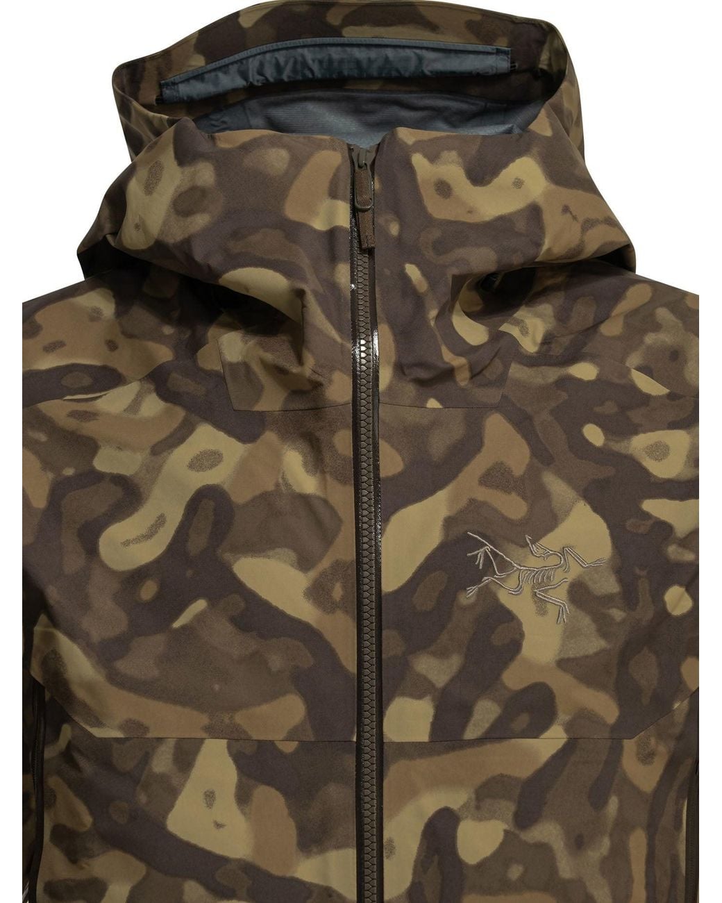 Arc'teryx Green Sabre Print Technical Jacket for men