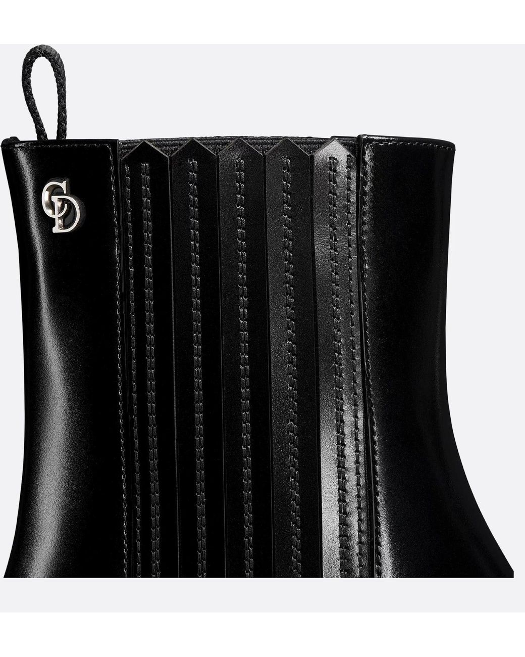 Dior Black Wild" Heeled Ankle Boots