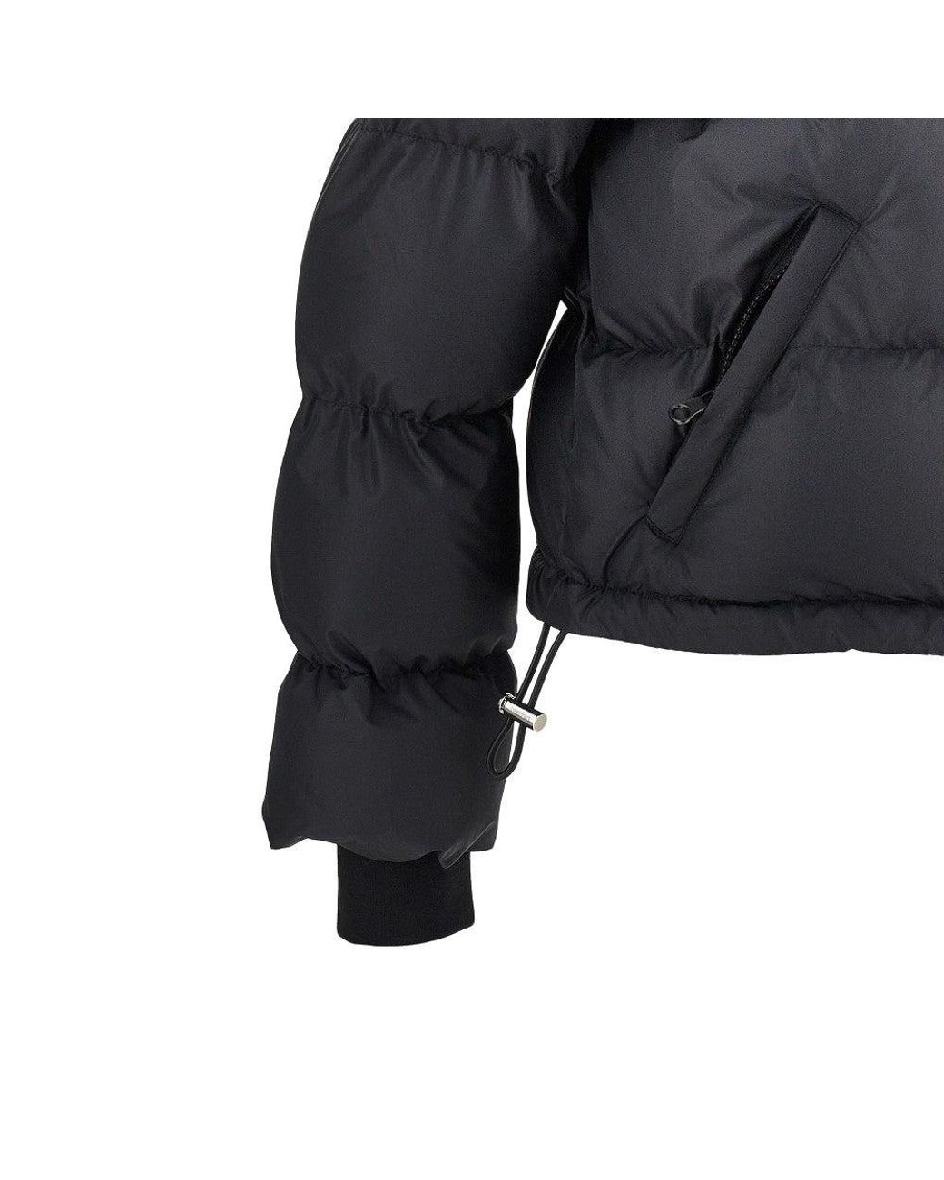 Courreges Black Short Down Jacket