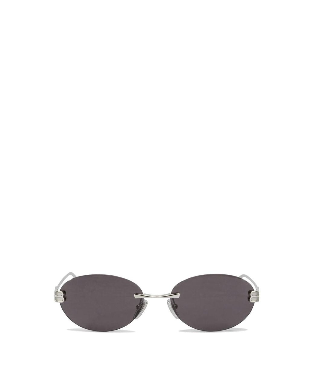 Balenciaga White Af Gossip Acetate Sunglasses