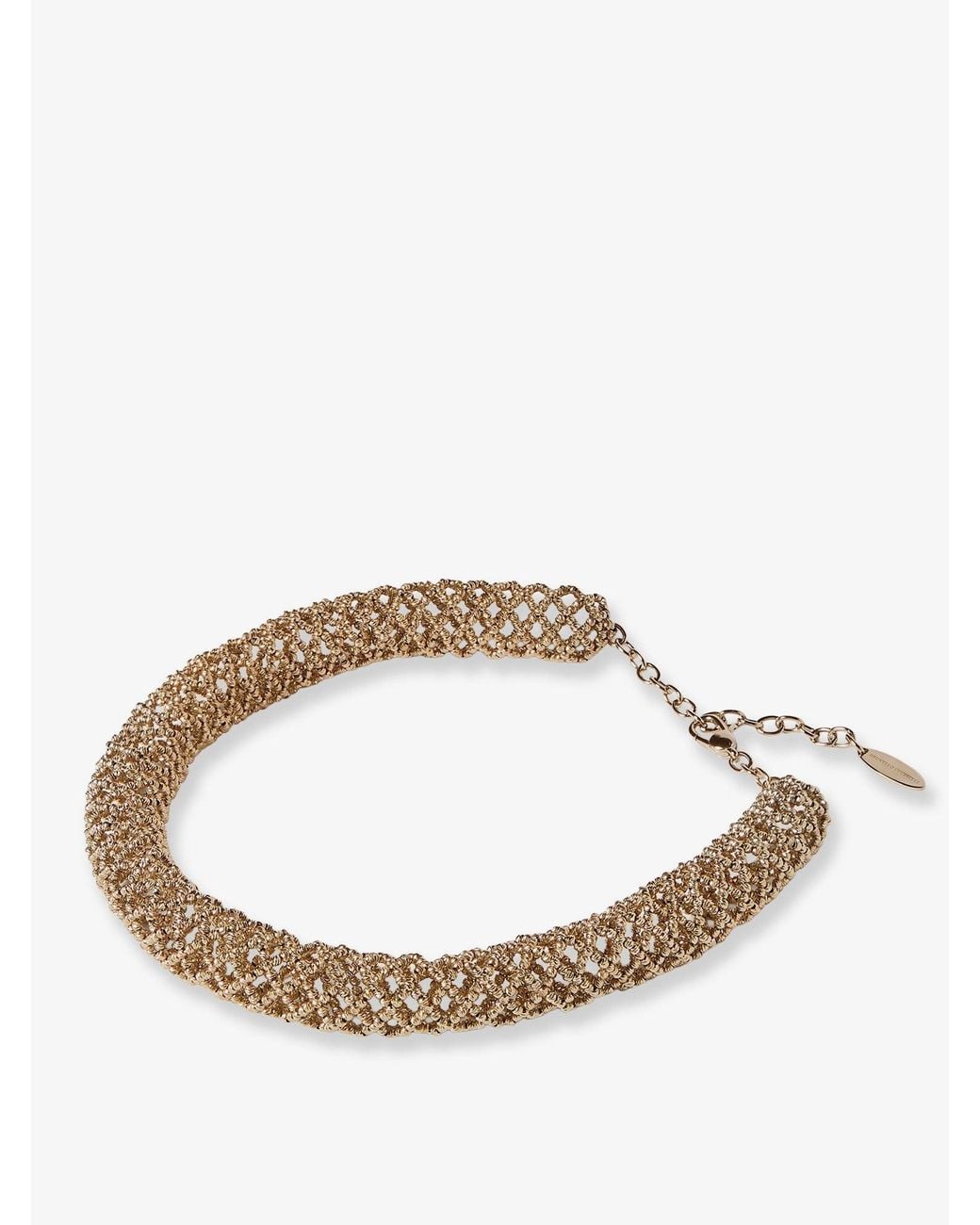 Brunello Cucinelli White 925 Sterling Necklace