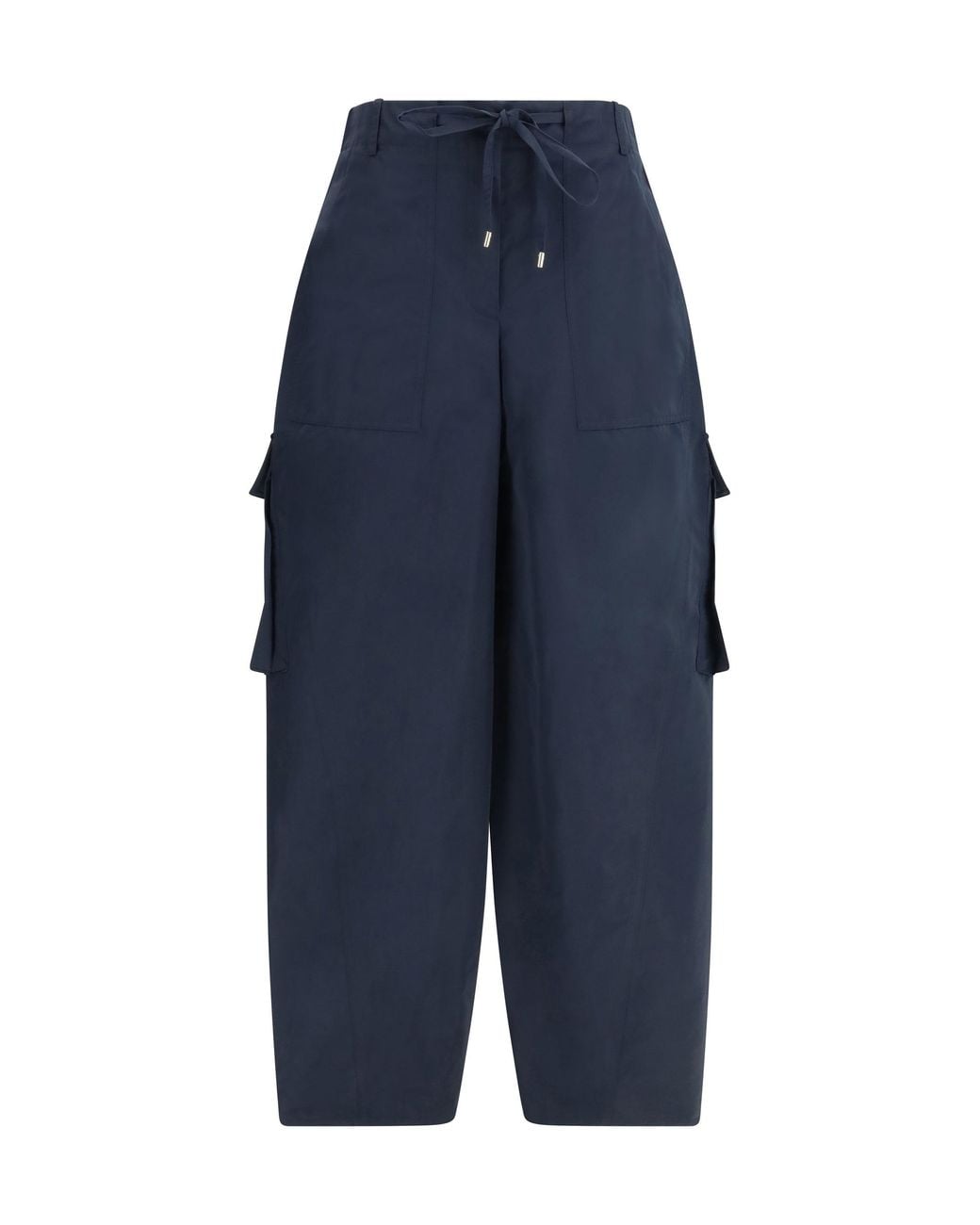 Alaïa Blue Cargo Trousers Radzimir Polyester