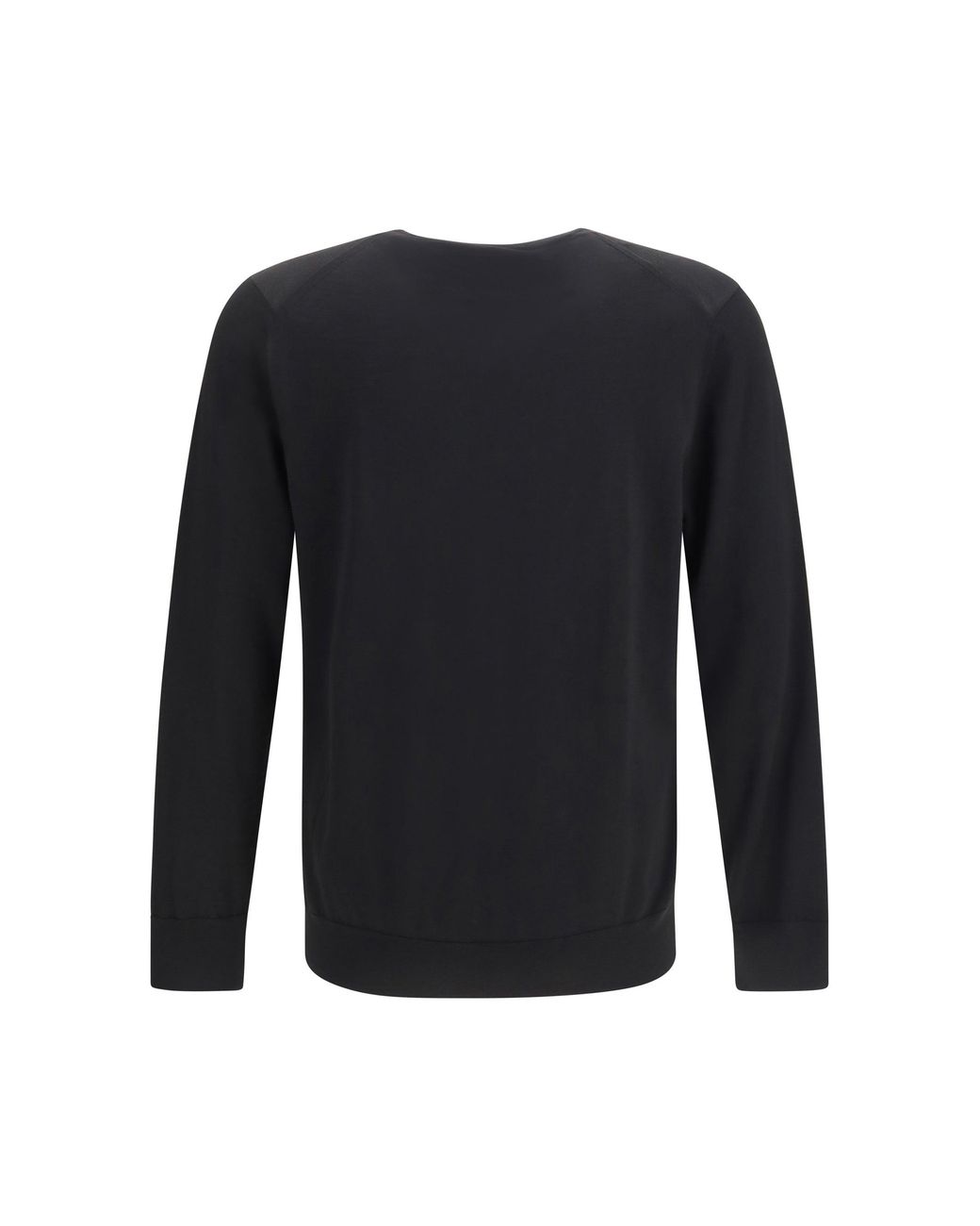 Loro Piana Blue Virgin Wool Sweater for men