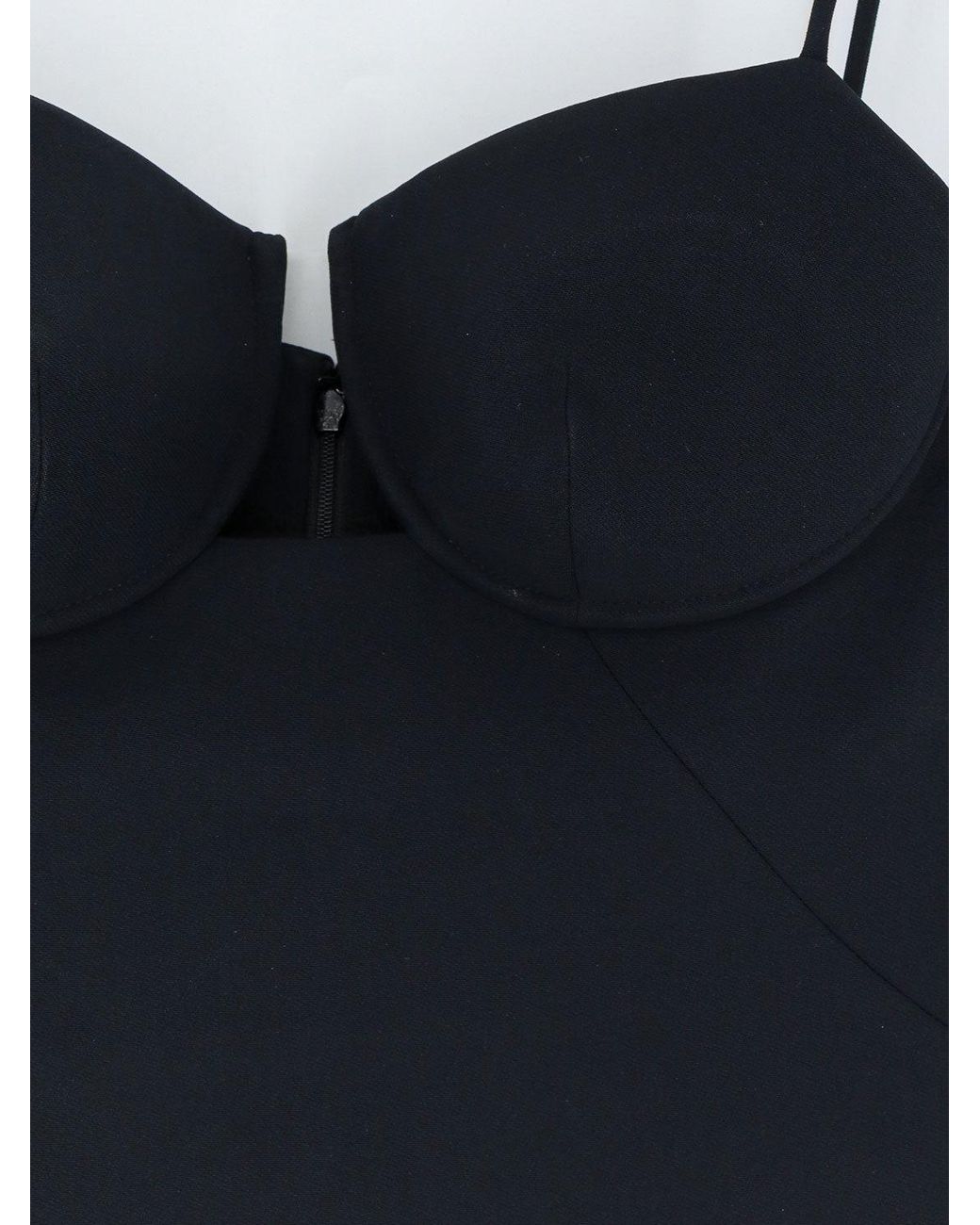 Givenchy Blue Cutaway Satin Mini Dress