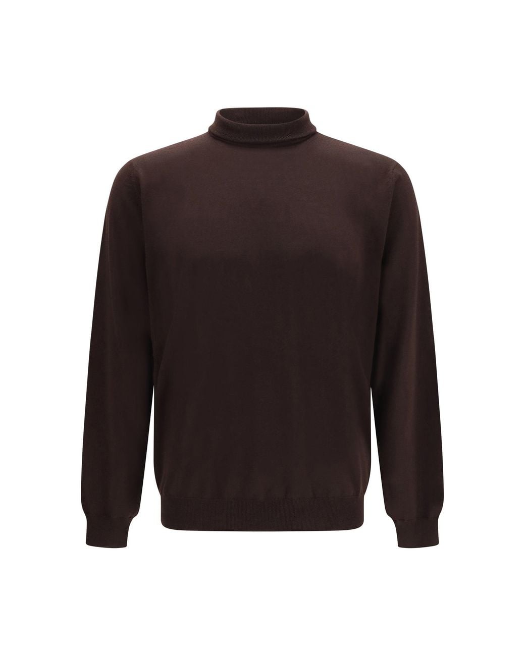 Lardini Blue High Neck Sweater for men