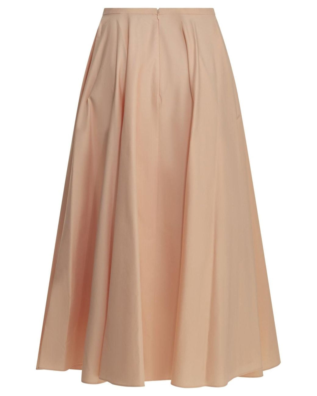 Givenchy Natural Long A-Line Skirt