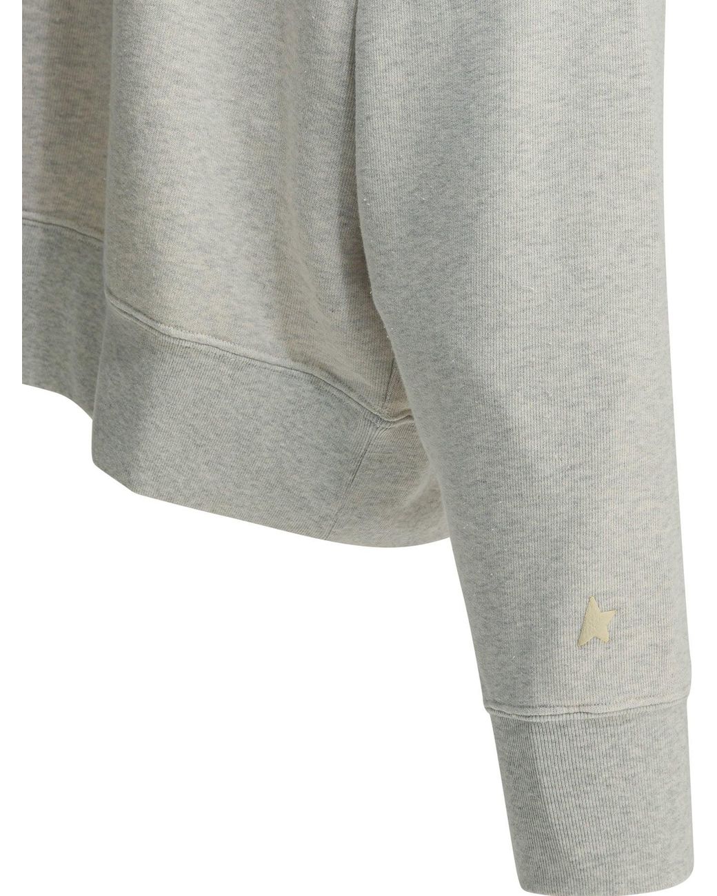 Golden Goose Deluxe Brand Gray "Star" Crewneck Sweatshirt