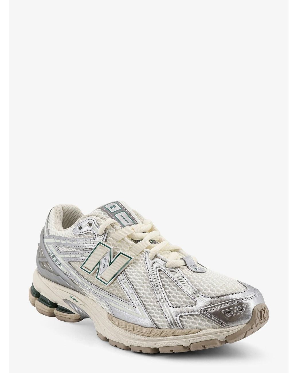 New Balance White 1906 Mesh Sneakers With Side Logo