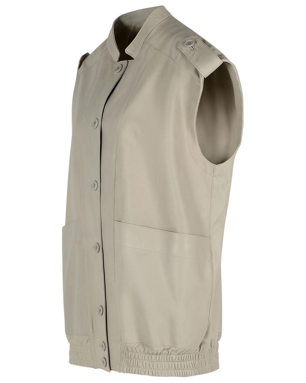 Salvatore Santoro Natural Leather Sleeveless Jacket