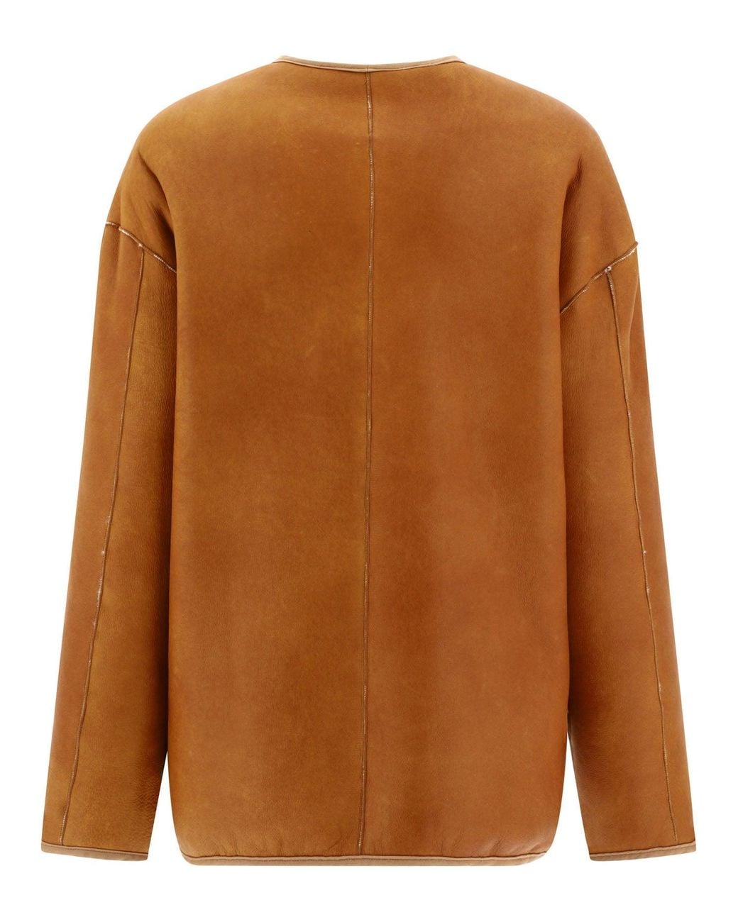 Giovi Natural Reversible Shearling Jacket Jackets