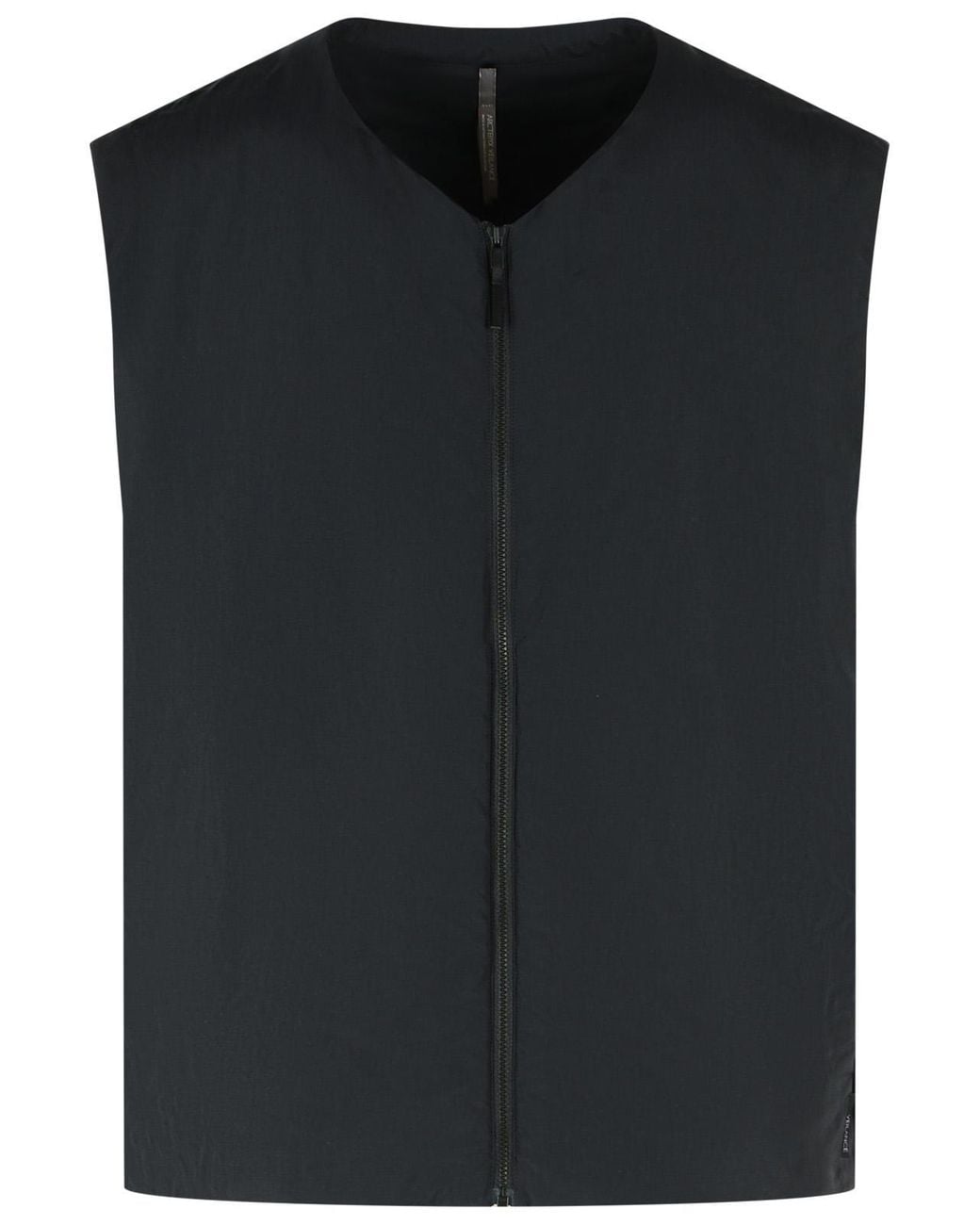 Veilance Black Naroda Nylon Vest for men